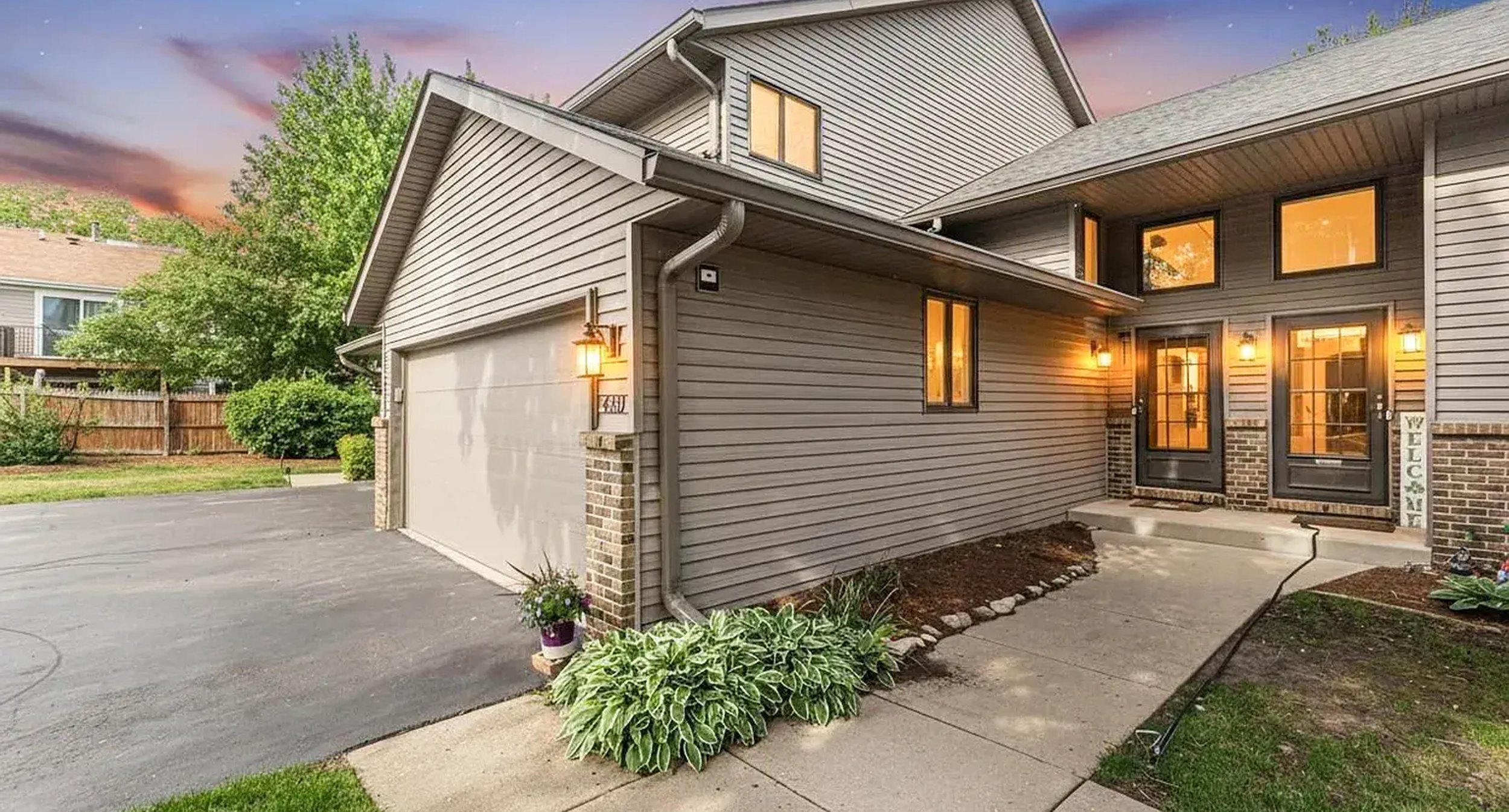 Recently sold home exterior in Northwest Indiana